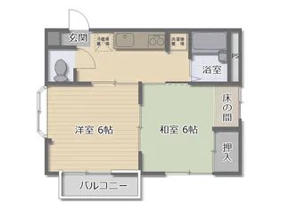 サンコーポ若葉町【3階】の間取り