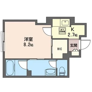 レフィナーダ【1階】の間取り