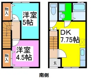 熊本県熊本市西区蓮台寺5【一戸建】の間取り