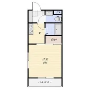 第二高田マンション【2階】の間取り