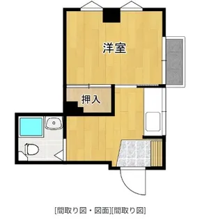 たからべビル【4階】の間取り