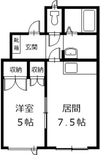 センチュリーコート【1階】の間取り