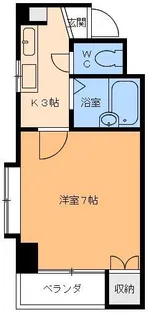 セピアハイツ【4階】の間取り