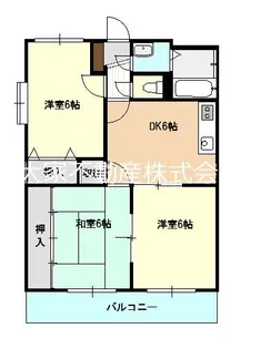 ニューライフ寺地【2階】の間取り