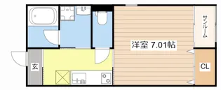レジーナ【1階】の間取り