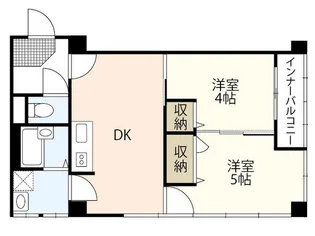N東中央【4階】の間取り