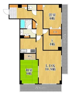 神奈川県川崎市川崎区京町2【マンション】の間取り