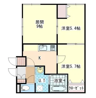 パークヒルズ【2階】の間取り