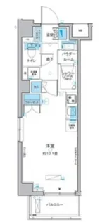 ルフォンプログレ中野富士見町【4階】の間取り