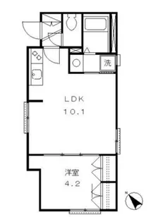 ルメルシェ【1階】の間取り