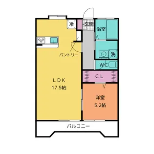 第3よしかねコーポ【2階】の間取り