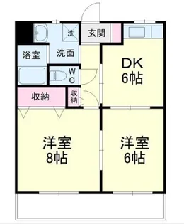 リアライズ掛川II【2階】の間取り