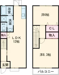 メイユールの間取り