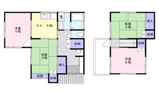 神奈川県横浜市緑区白山2【一戸建】の間取り