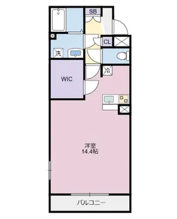 Sベルナベウ【2階】の間取り