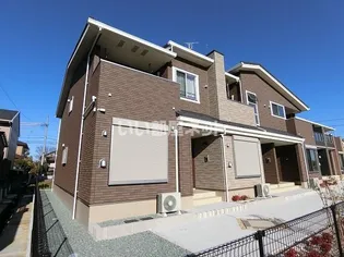 ベルアンドロスB【1階】の外観