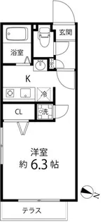 Branche笹塚【1階】の間取り