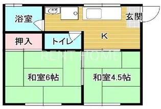 マサキハイツ【2階】の間取り