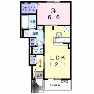 高知県土佐市高岡町乙【アパート】の間取り