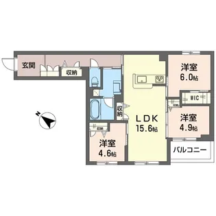 ステラスクネ【2階】の間取り