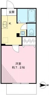 東京都杉並区成田東2【アパート】の間取り