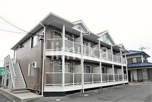 岡山県岡山市北区下伊福西町【アパート】の外観