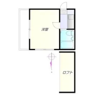 サンエール十条【1階】の間取り