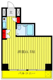 ソシアルケン【3階】の間取り