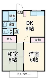 パステルコート田村【1階】の間取り