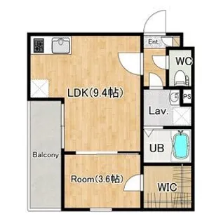 ジーメゾン清須アルカウス【3階】の間取り