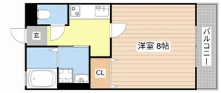 滋賀県長浜市勝町【アパート】の間取り