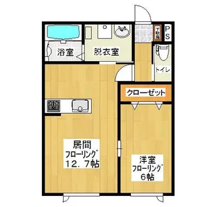 keiマンション【2階】の間取り