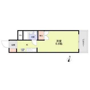 レジデンスノヴァ南麻布【3階】の間取り