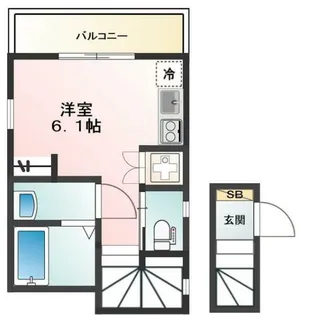 NOBLE【2階】の間取り