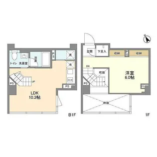 フルハウス代々木の間取り