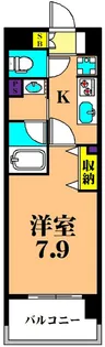 ケンジントンマンション大森WEST【8階】の間取り