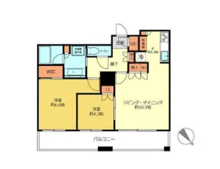 東京都新宿区西新宿5【マンション】の間取り