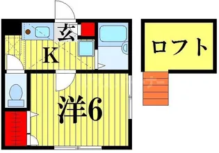 メインシティガーデンアゼリア【2階】の間取り