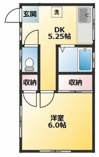 コーポ東永【2階】の間取り