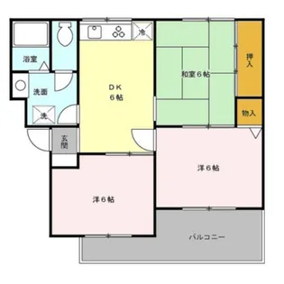 埼玉県さいたま市北区日進町3【アパート】の間取り