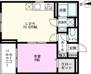 willows神明【2階】の間取り