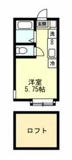 Axia Court Kishiya【1階】の間取り