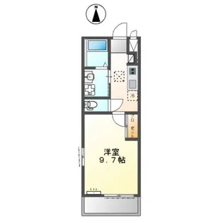 ポルテボヌール【1階】の間取り