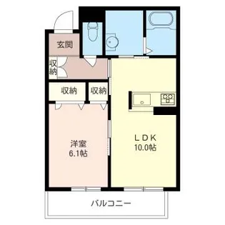 ベルデ ヤマダ【3階】の間取り