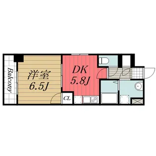 千葉県千葉市中央区問屋町【マンション】の間取り