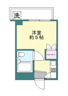 AT仲池上【2階】の間取り