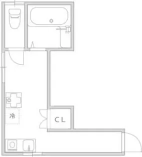 Bハウス東大井【1階】の間取り