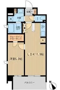 BLESS上池袋【2階】の間取り