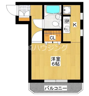 プライムハイツ【1階】の間取り