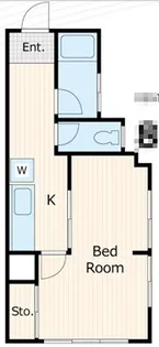 昌英ビル【5階】の間取り